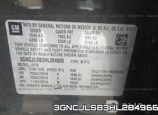 3GNCJLSB3HL284966 фото 10