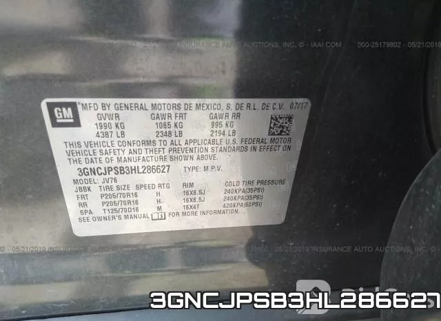3GNCJPSB3HL286627 фото 10