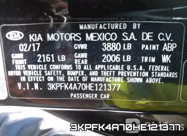3KPFK4A70HE121377 фото 10