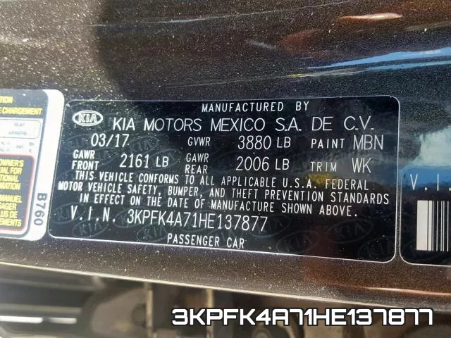 3KPFK4A71HE137877 фото 2