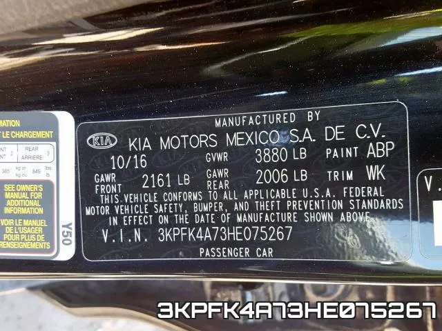 3KPFK4A73HE075267 фото 2
