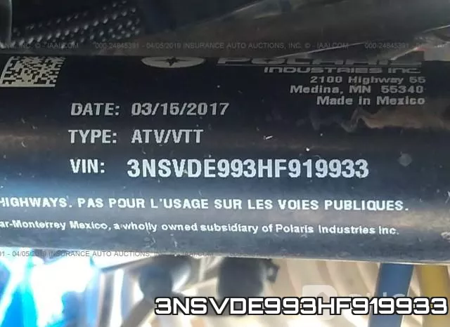 3NSVDE993HF919933 фото 10