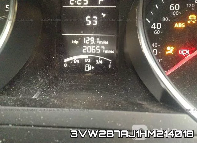 3VW2B7AJ1HM214018 фото 8