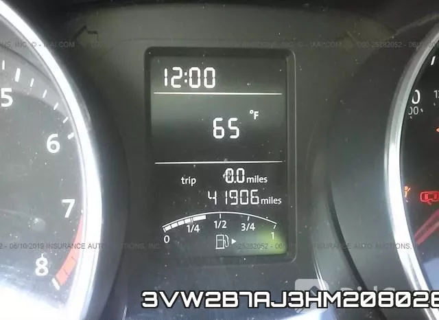 3VW2B7AJ3HM208026 фото 8