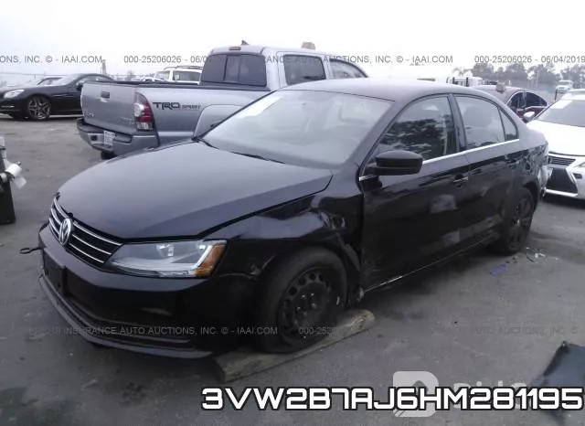 3VW2B7AJ6HM281195 фото 3