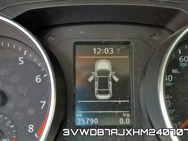 3VWDB7AJXHM240707 фото 9