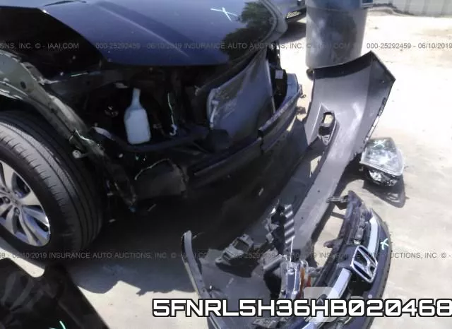 5FNRL5H36HB020468 фото 7