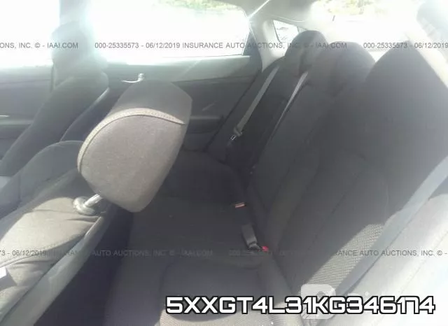 5XXGT4L31KG346174 фото 8
