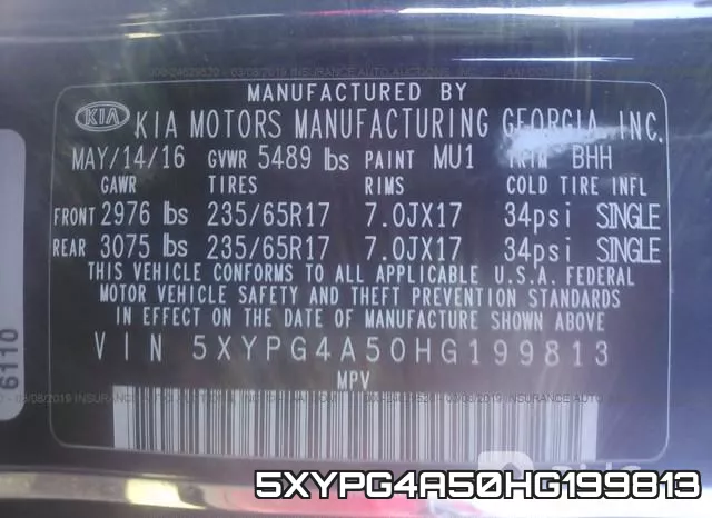 5XYPG4A50HG199813 фото 10