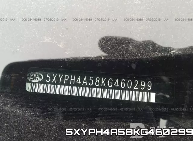 5XYPH4A58KG460299 фото 10