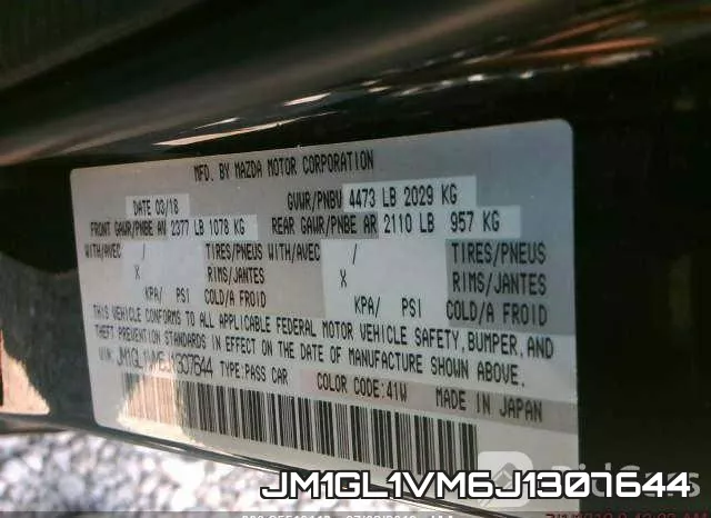 JM1GL1VM6J1307644 фото 10