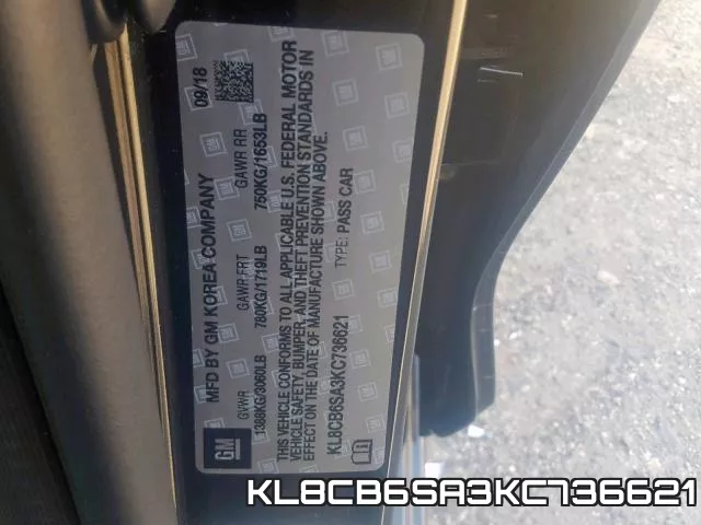 KL8CB6SA3KC736621 фото 2
