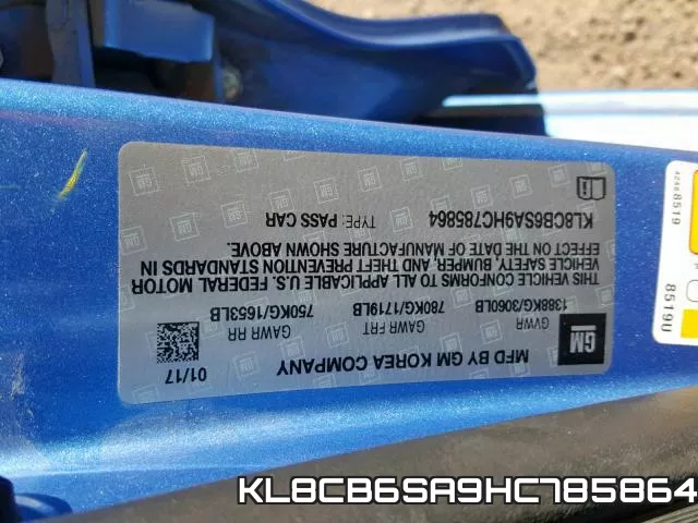KL8CB6SA9HC785864 фото 2
