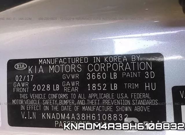 KNADM4A38H6108832 фото 10