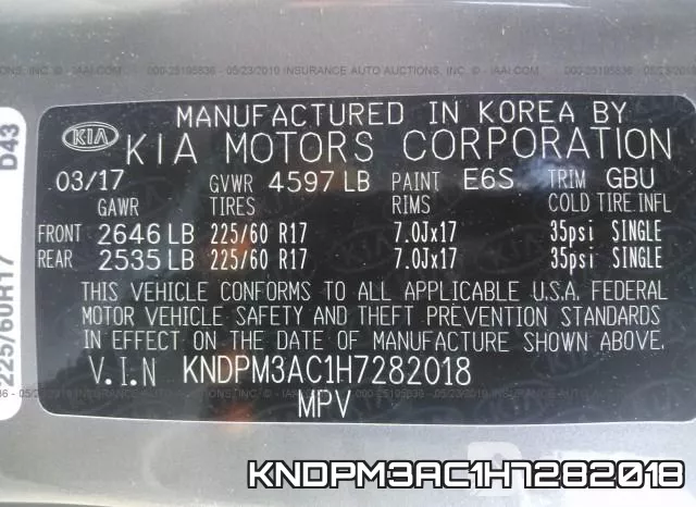 KNDPM3AC1H7282018 фото 10