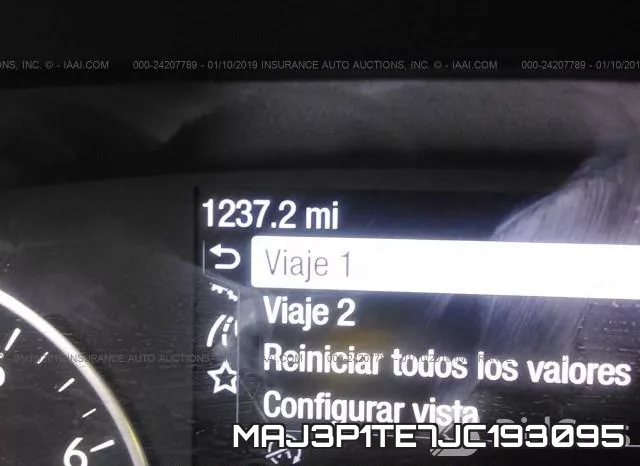 MAJ3P1TE7JC193095 фото 8