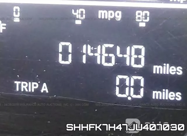 SHHFK7H47JU407030 фото 8