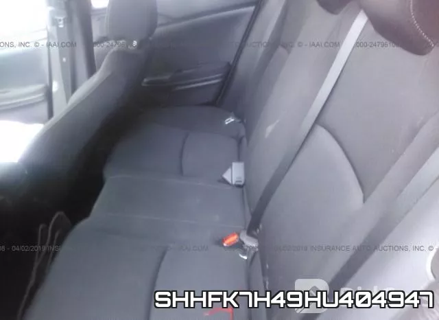 SHHFK7H49HU404947 фото 9
