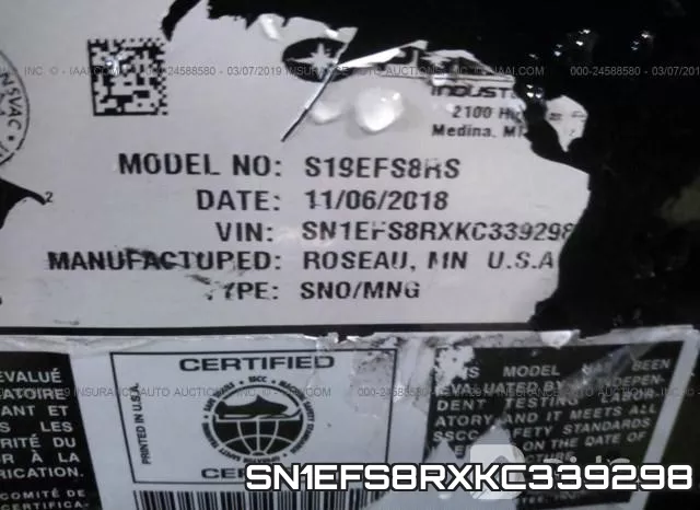 SN1EFS8RXKC339298 фото 10