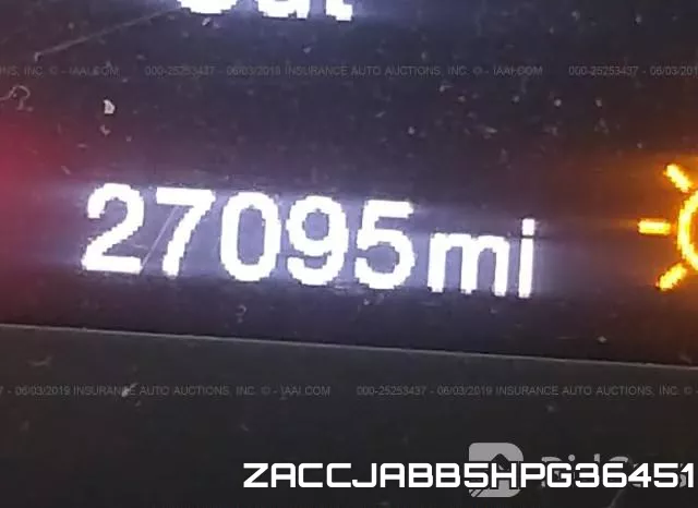 ZACCJABB5HPG36451 фото 8