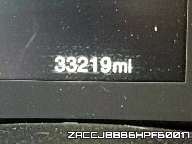 ZACCJBBB6HPF60017 фото 9