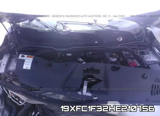 19XFC1F32HE210756 фото 2