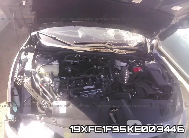 19XFC1F35KE003446 фото 2