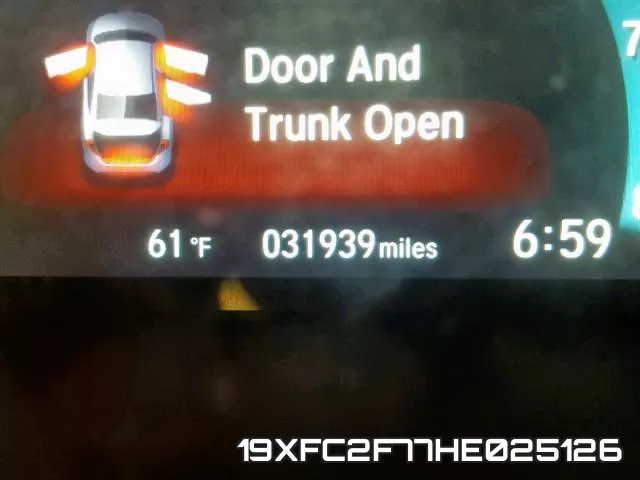 19XFC2F77HE025126 фото 8