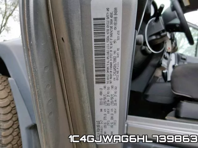 1C4GJWAG6HL739863 фото 2