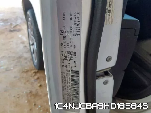 1C4NJCBA9HD185843 фото 2