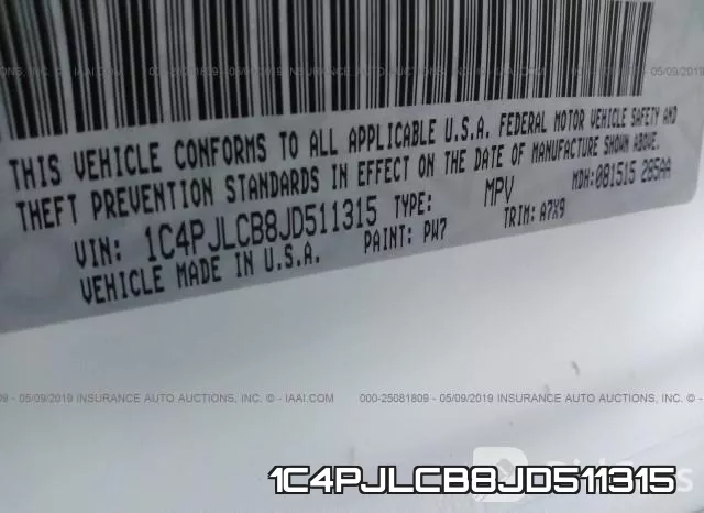 1C4PJLCB8JD511315 фото 10