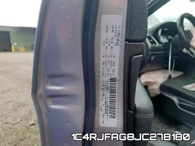 1C4RJFAG8JC278180 фото 2