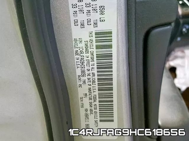 1C4RJFAG9HC618656 фото 2