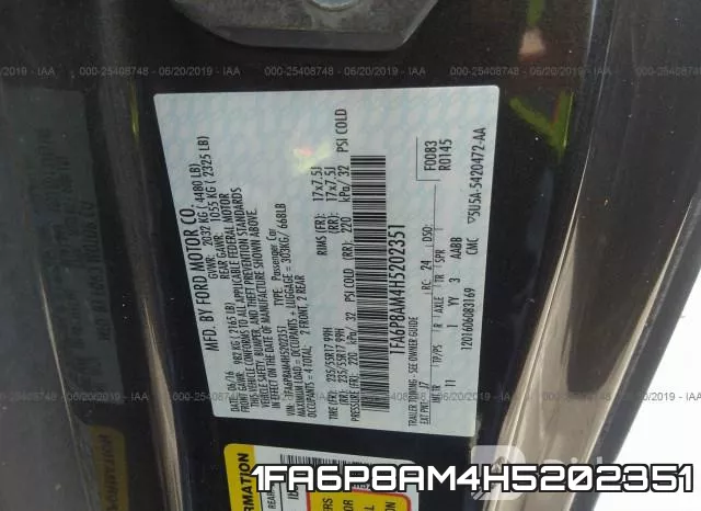 1FA6P8AM4H5202351 фото 9