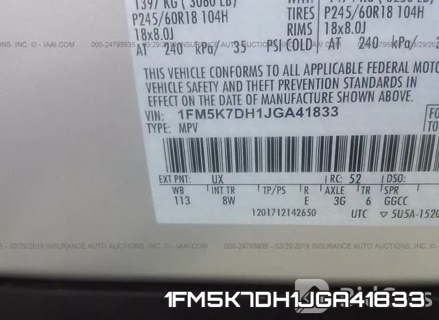 1FM5K7DH1JGA41833 фото 10