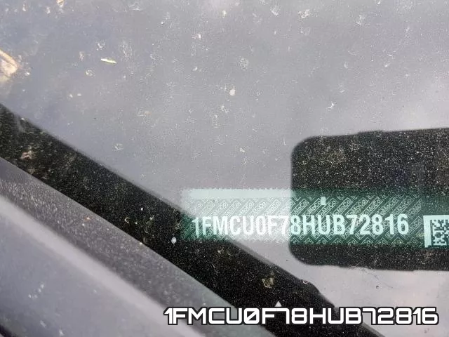 1FMCU0F78HUB72816 фото 2