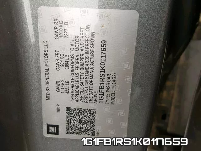 1G1FB1RS1K0117659 фото 2
