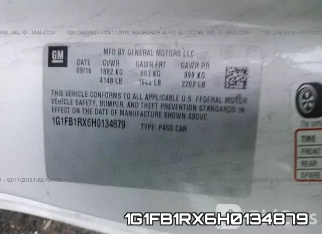 1G1FB1RX6H0134879 фото 10