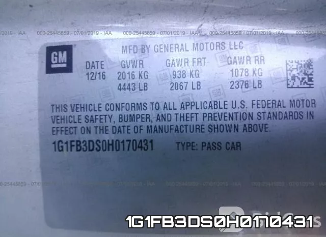 1G1FB3DS0H0170431 фото 10
