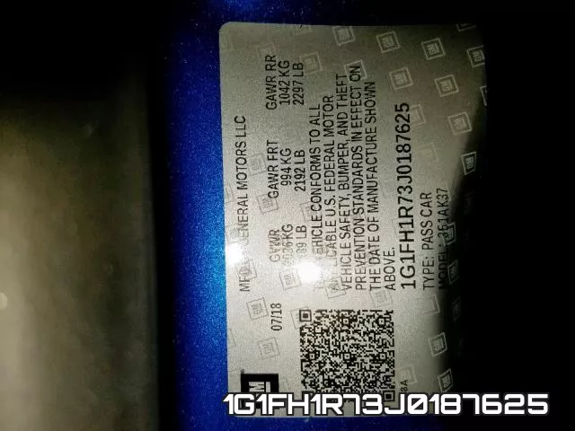 1G1FH1R73J0187625 фото 2
