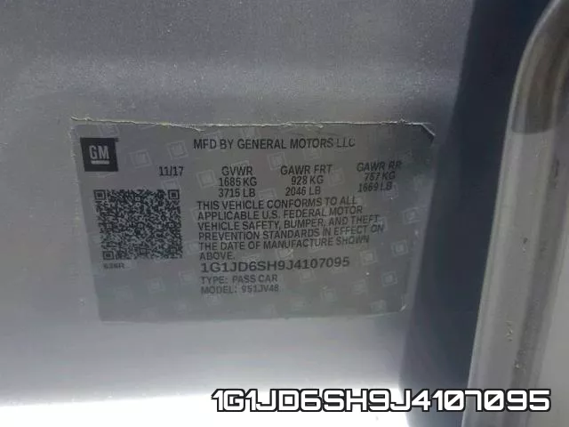 1G1JD6SH9J4107095 фото 2