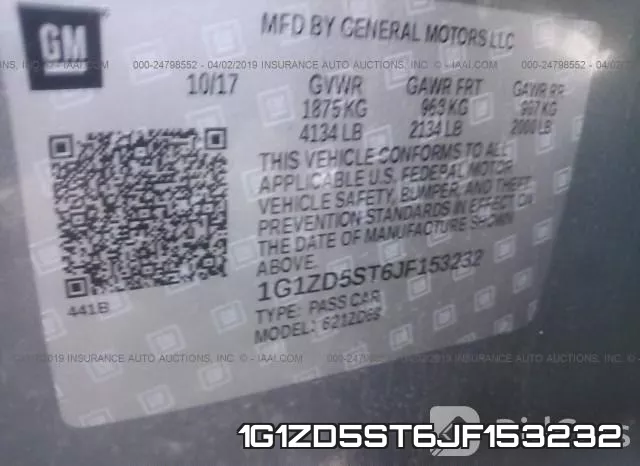 1G1ZD5ST6JF153232 фото 10