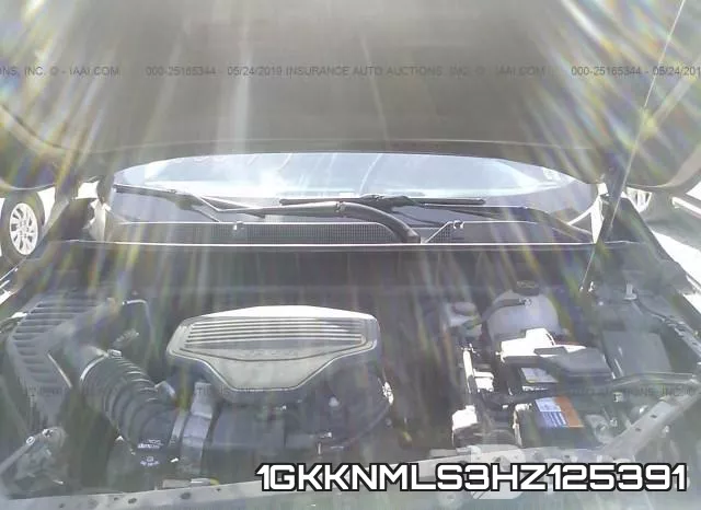 1GKKNMLS3HZ125391 фото 2