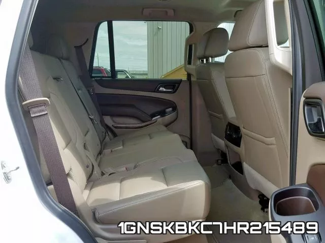 1GNSKBKC7HR215489 фото 7