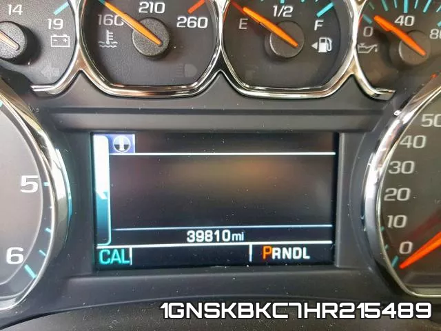 1GNSKBKC7HR215489 фото 9