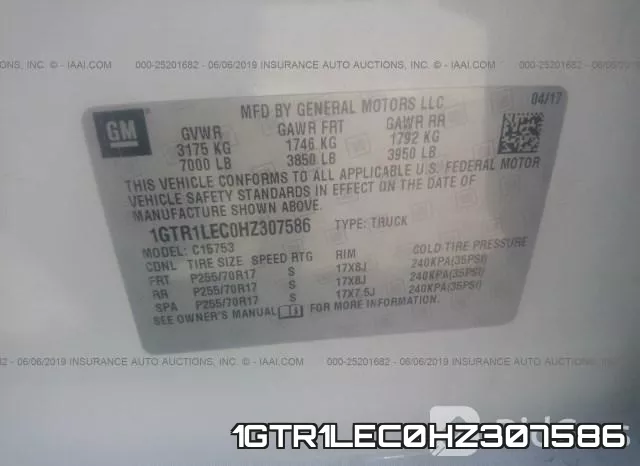 1GTR1LEC0HZ307586 фото 10