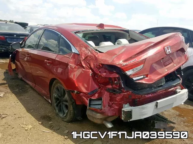 1HGCV1F17JA039590 фото 4
