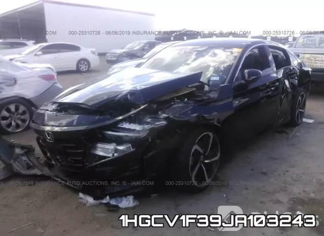 1HGCV1F39JA103243 фото 3