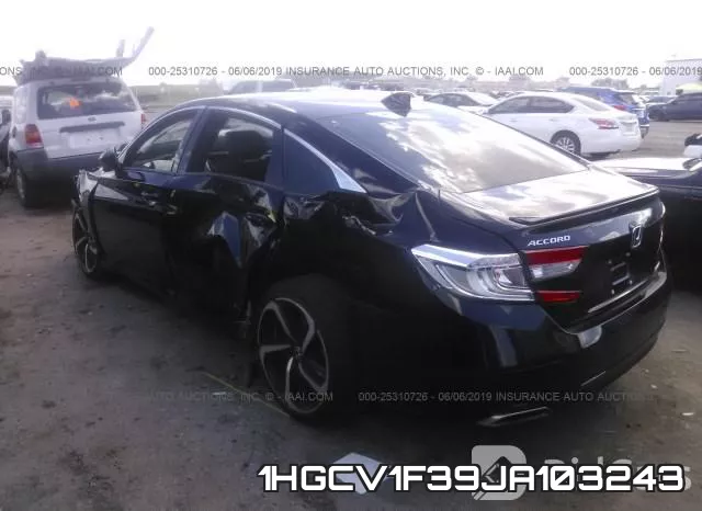 1HGCV1F39JA103243 фото 4