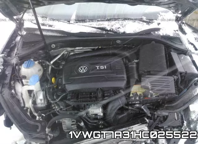 1VWGT7A31HC025522 фото 2